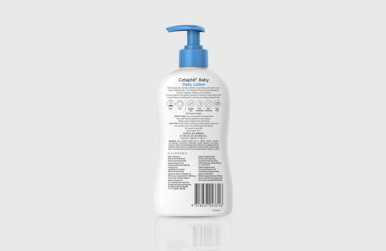 Cetaphil Baby Daily Lotion 400ml - Image 3