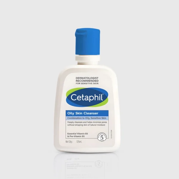 Cetaphil oily skin cleanser 125ml bottle