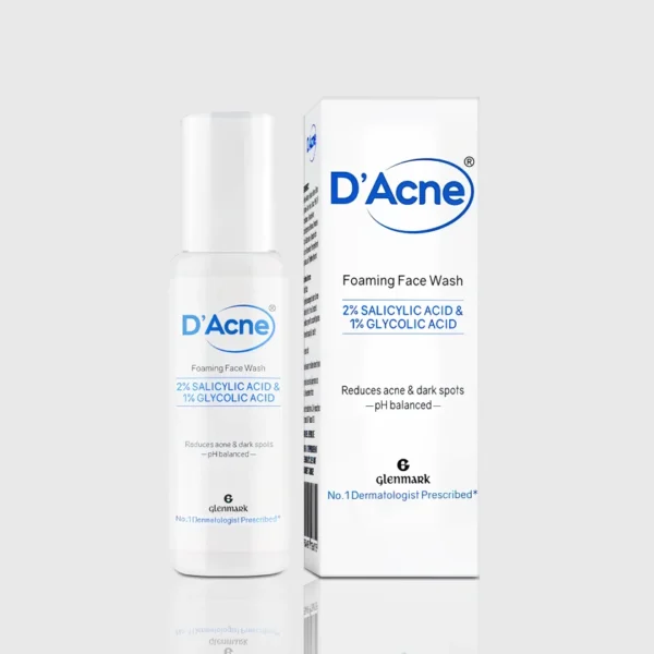 D acne foaming facewash 60ml