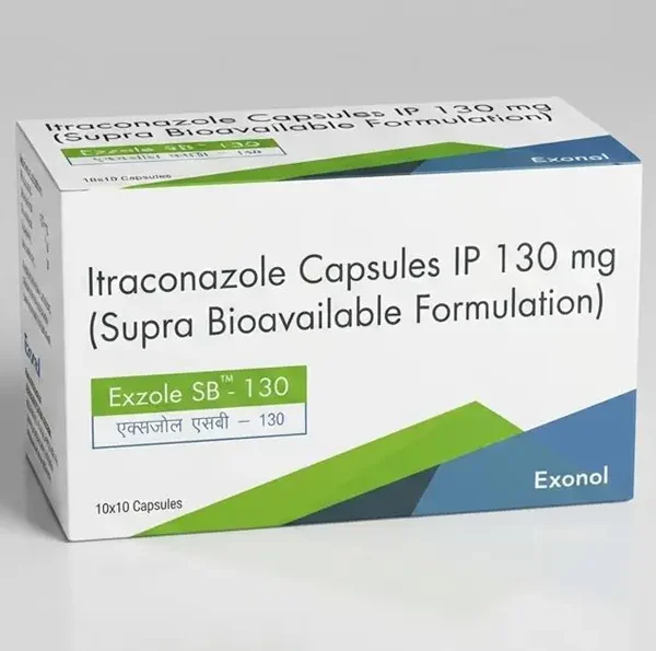 Exzole Sb 130mg Capsules